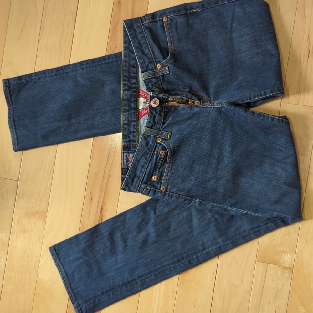 Lucky brand straight leg jeans